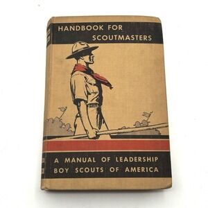 1945 Handbook For Scoutmasters BSA Volume 1 Third Edition 12th Printing